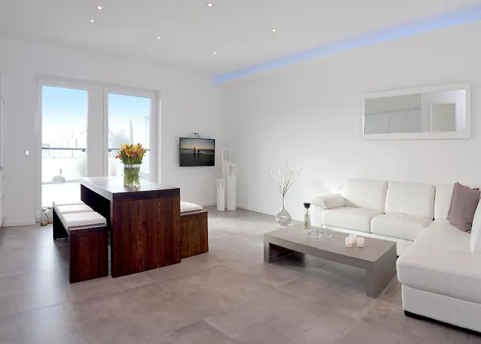 Exklusive Mit Blick Auf Den Yachthafen * ペーネミュンデ