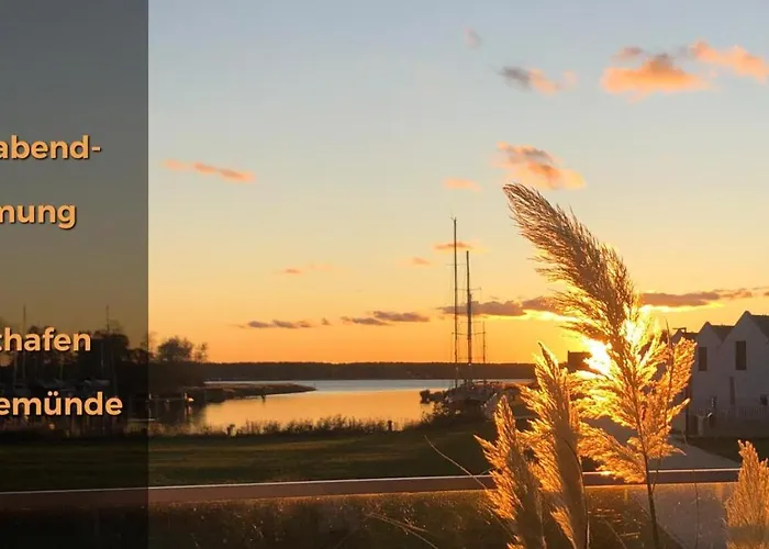 Exklusive Mit Blick Auf Den Yachthafen * ペーネミュンデ